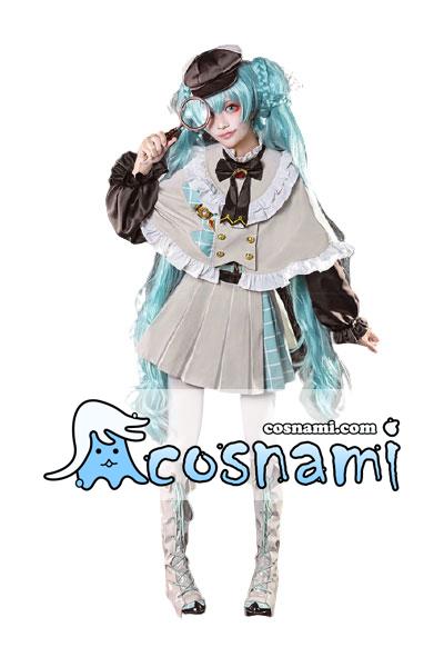 ボーカロイド 初音ミク 探偵 コスプレ衣装