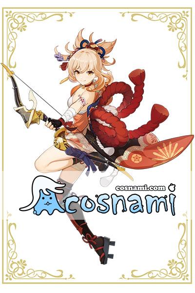 原神 宵宮 コスプレウィッグ