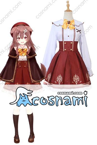 オーダーメイド 戌神ころね いぬがみころね ホロライブ Vtuber コスプレ衣装 マント付き コスチューム 送料無料 オーダーメイド 戌神ころね いぬがみころね ホロライブ Vtuber コスプレ衣装 マント付き コスチューム 送料無料