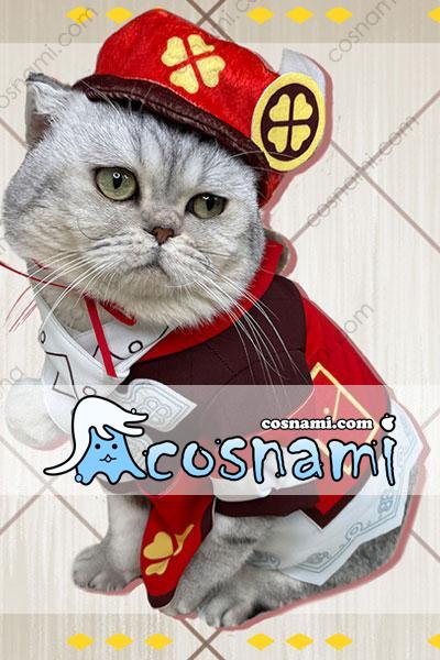 原神 クレー 猫用 コスプレ衣装