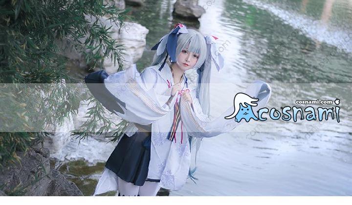 初音ミク 雪の巫女 SNOW MIKU風 コスプレ衣装 コスチューム イベント 仮装 コスプレセット