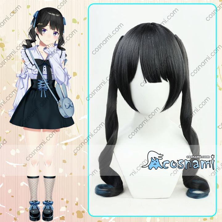 にじさんじ　月ノ美兎　地雷　コスプレ　ウィッグ付き にじさんじ 月ノ美兎 地雷系 衣装+ウィッグ コスプレセット