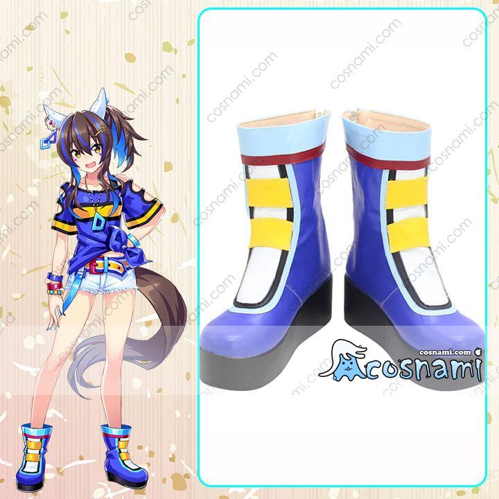 ウマ娘プリティーダービー ダイタクヘリオス コスプレ靴 Daitaku Helios シューズ 勝負服 送料無料