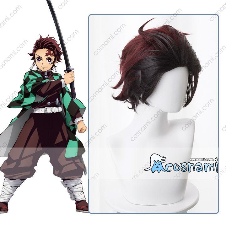 竈門炭治郎 ウィッグ 即納