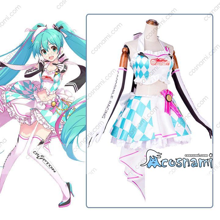 初音ミク レーシング2019ク コスプレ衣装