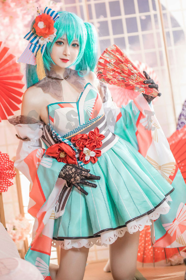 高品質 cosplay コスチューム 初音ミク2020
