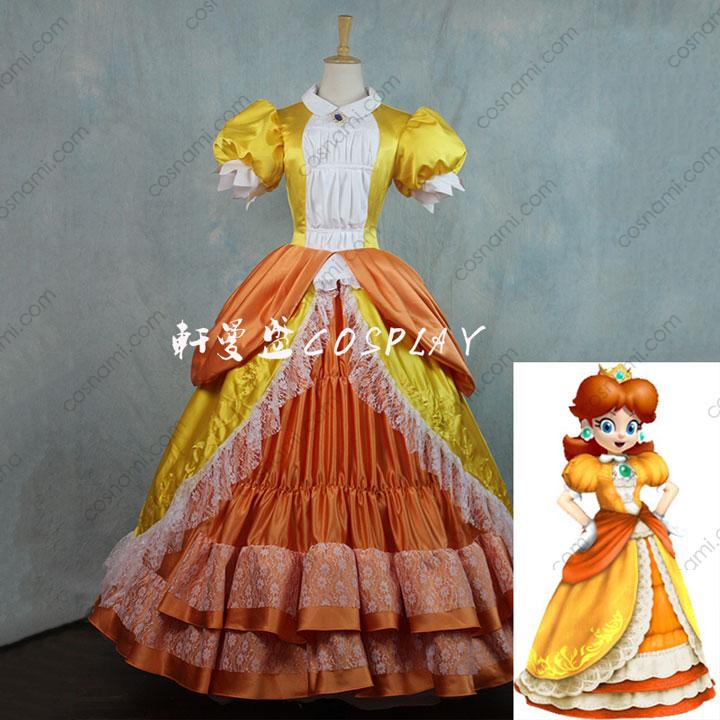 マリオストーリー デイジー姫 コスプレドレス